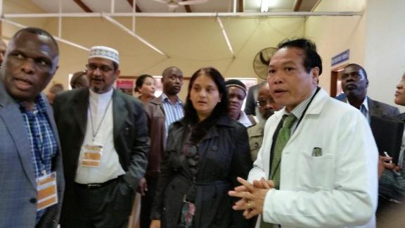 MF Leader Visits Ethekwini Hospitals