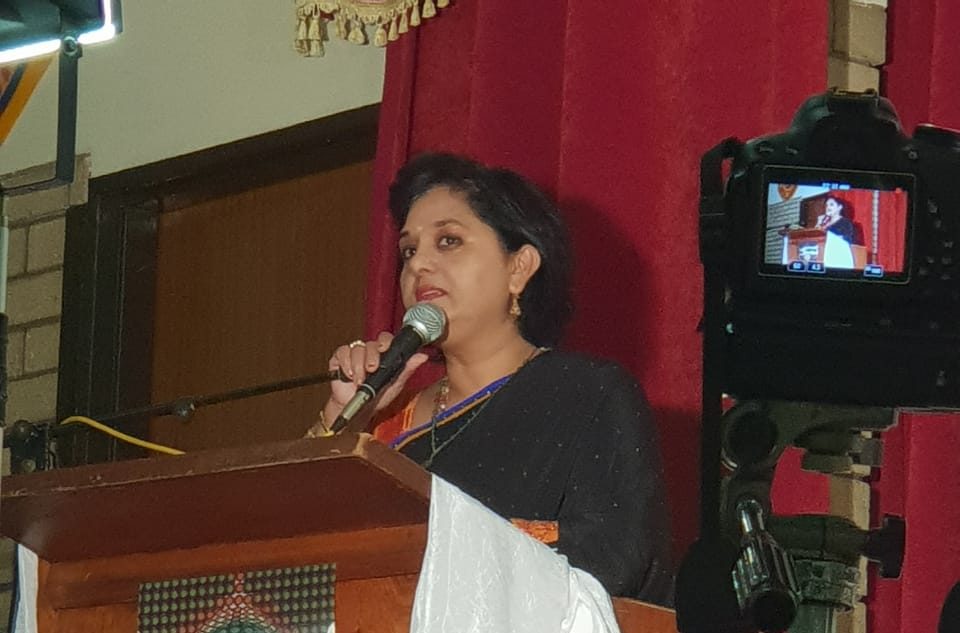 MF Leader Mrs Shameen Thakur Rajbansi Was a Keynote Speaker at the Aryan Senior Citizens