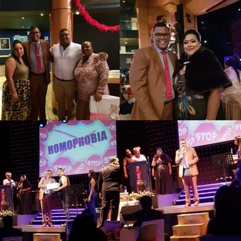 Minority Front Team Supports LGBT Community at The 2018 Gay  Oscarettes