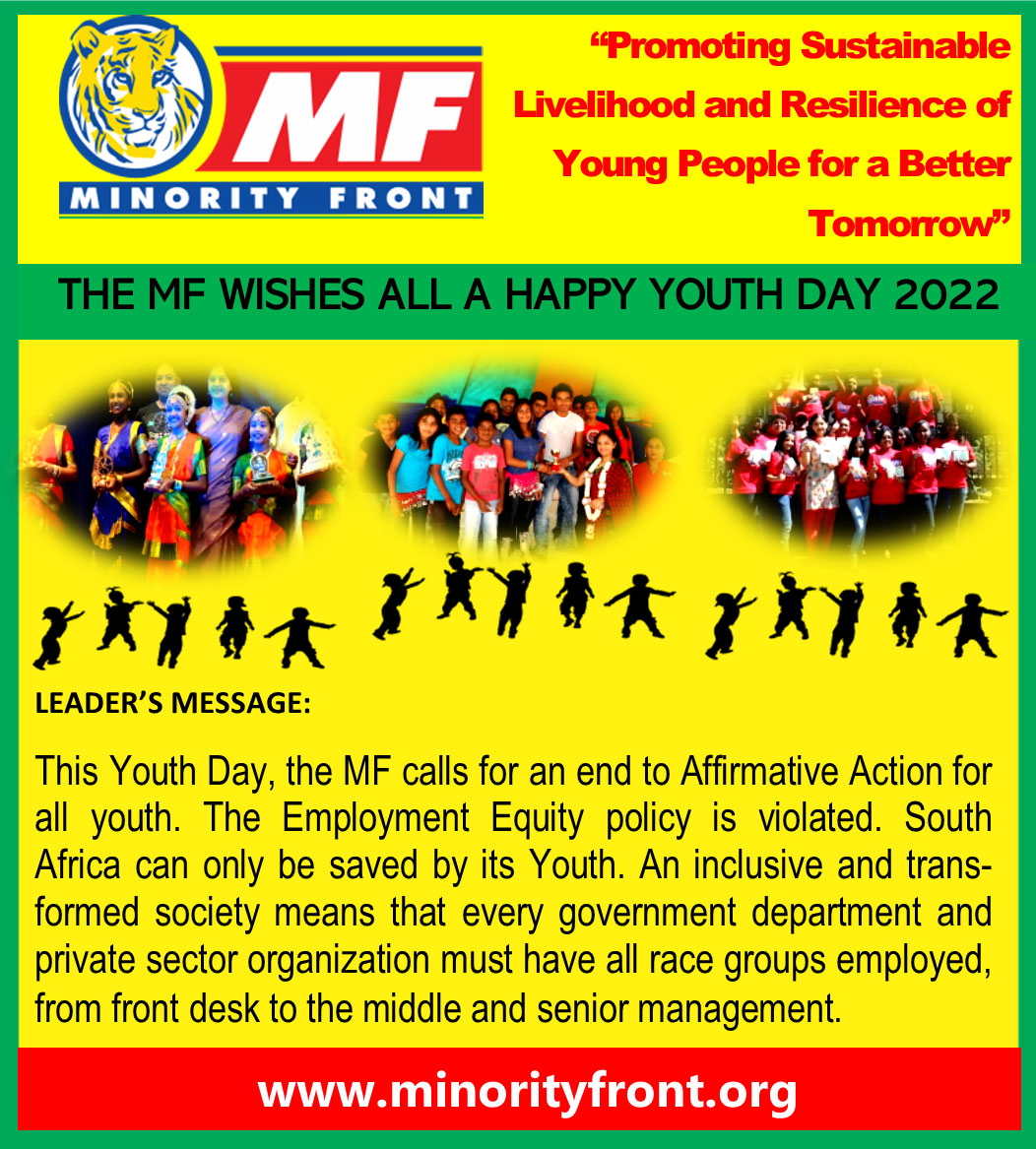 The MF Wishes All a Happy Youth Day 2022