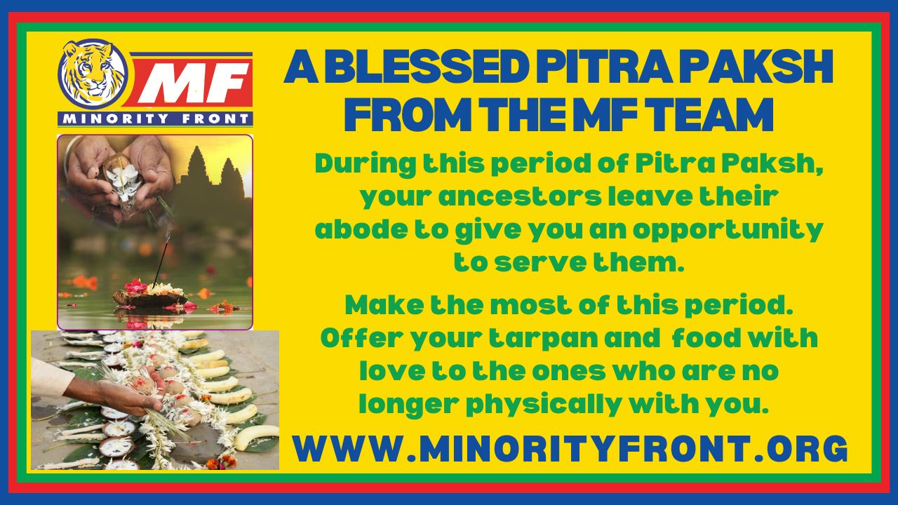 A Blessed Pitra Paksh 2023 From the MF Team