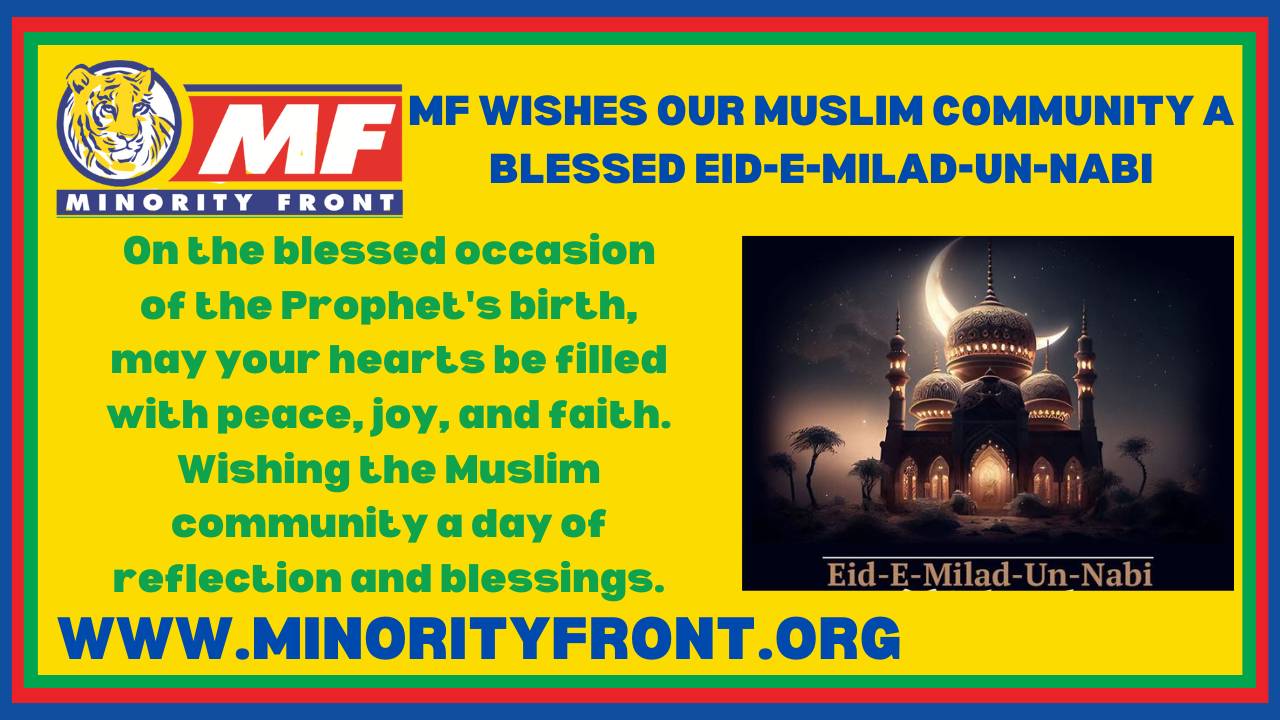 MF wishes the muslim community a blessed Eid-E-Milad-Un-Nabi 2024