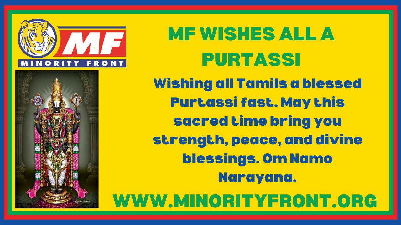 MF wishes all a blessed Purtassi 2024